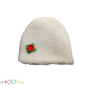 Народен мъжки калпак в бяло